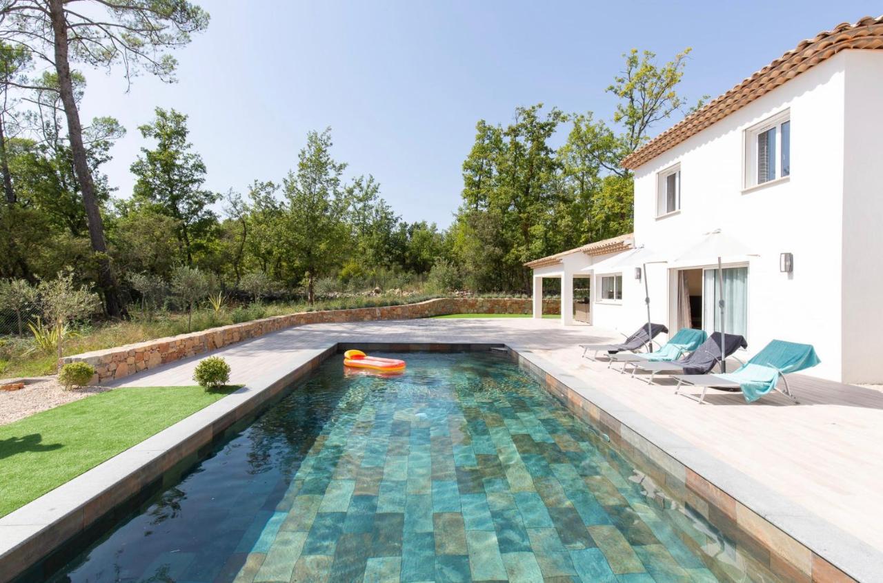 Superbe Villa Seillans La Grande Bastide Avec Piscine, Jardin, Climatisation Et Salle De Sport מראה חיצוני תמונה