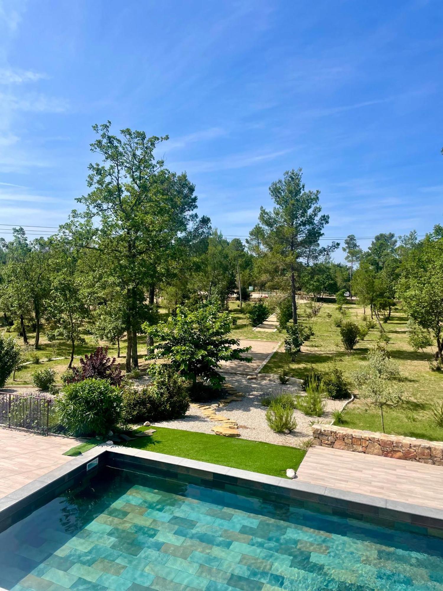 Superbe Villa Seillans La Grande Bastide Avec Piscine, Jardin, Climatisation Et Salle De Sport מראה חיצוני תמונה
